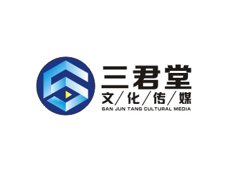 杨福的北京三君堂文化传媒有限公司logo设计