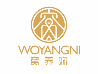 唐国强的窝养妳logo设计