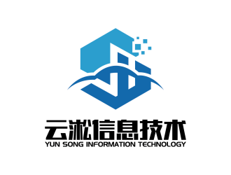 安冬的上海云淞信息技术有限公司logo设计