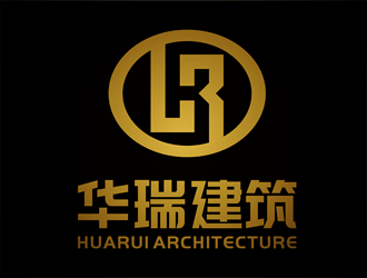唐国强的华瑞建筑工程有限公司logo设计