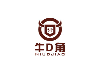 朱红娟的牛D角logo设计
