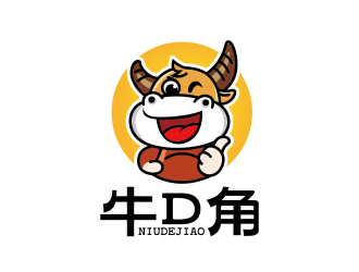 安冬的牛D角logo设计
