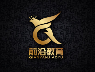 郭庆忠的九江市前沿教育培训学校logo设计