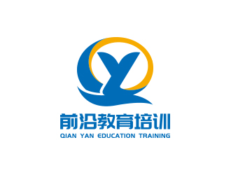 杨勇的九江市前沿教育培训学校logo设计