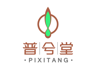 唐国强的普兮堂茶文化logo设计