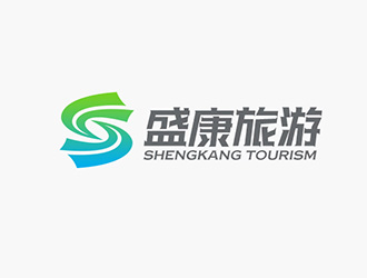 吴晓伟的盛康旅游服务有限公司logo设计