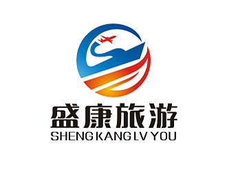 劳志飞的盛康旅游服务有限公司logo设计