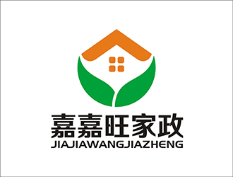 周都响的北京嘉嘉旺家政服务有限公司logo设计