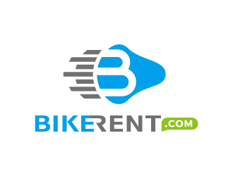 张俊的bikerent.comlogo设计