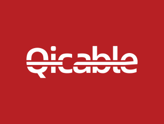 林思源的qicable英文logo设计logo设计