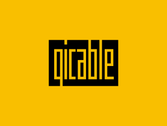 林思源的qicable英文logo设计logo设计