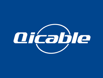 谭家强的qicable英文logo设计logo设计