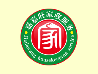 向正军的北京嘉嘉旺家政服务有限公司logo设计