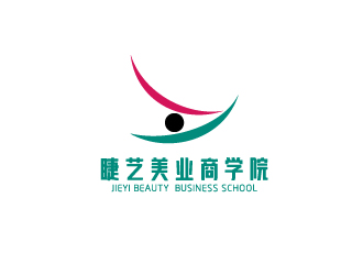 刘祥庆的睫艺美业商学院logo设计