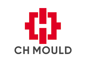 赵鹏的CH MOULD logo设计