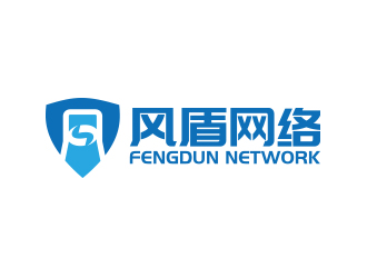 黄安悦的广东风盾网络科技有限公司logo设计