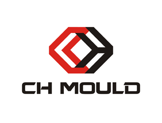 谭家强的CH MOULD logo设计