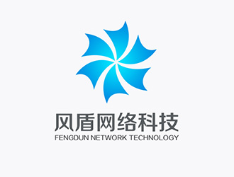 吴晓伟的广东风盾网络科技有限公司logo设计