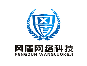 李杰的广东风盾网络科技有限公司logo设计