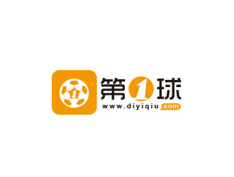 朱红娟的第一球logo设计