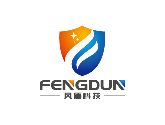 王涛的广东风盾网络科技有限公司logo设计