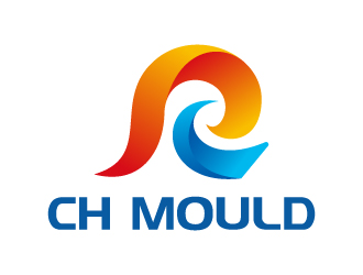 叶美宝的CH MOULD logo设计