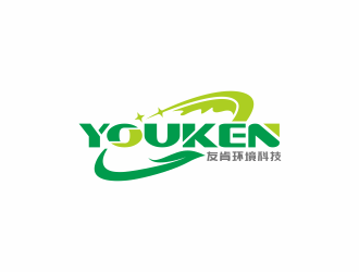 汤儒娟的友肯环境科技logo设计