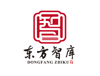 黄安悦的东方智库教育标志设计logo设计