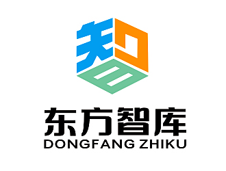 李杰的东方智库教育标志设计logo设计