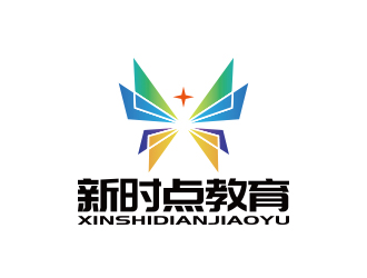孙金泽的新时点教育咨询有限公司标志logo设计
