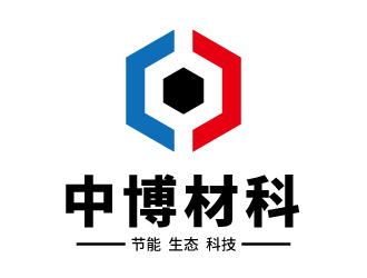 张俊的中博材科logo设计