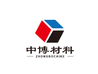 朱红娟的中博材科logo设计