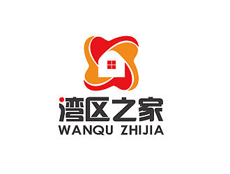 秦晓东的湾区之家地产标志设计logo设计