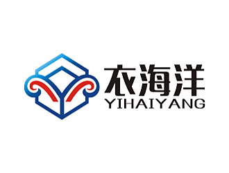 劳志飞的yihaiyang衣海洋logo设计