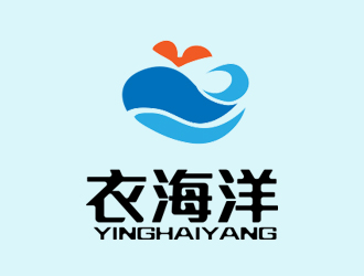 薛永辉的yihaiyang衣海洋logo设计