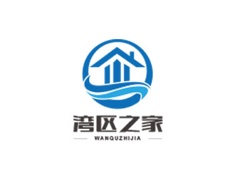 朱红娟的湾区之家地产标志设计logo设计