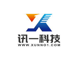 王涛的讯一科技logo设计