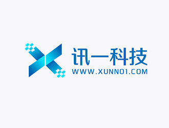 吴晓伟的讯一科技logo设计