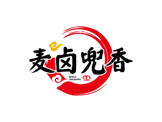 张俊的麦卤兜香食品logo设计