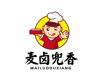 张俊的麦卤兜香食品logo设计