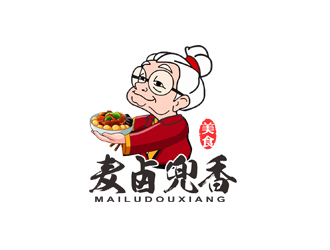 郭庆忠的麦卤兜香食品logo设计