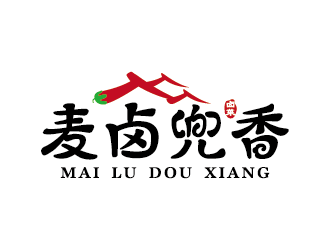 王涛的麦卤兜香食品logo设计