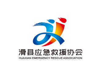 黄安悦的滑县应急救援协会logo设计