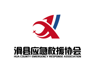 安冬的滑县应急救援协会logo设计