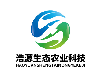 张俊的浩源生态农业科技logo设计