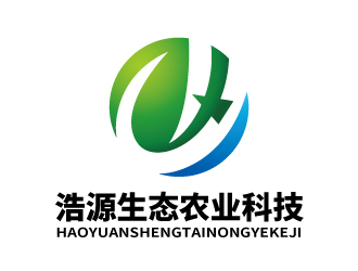 张俊的浩源生态农业科技logo设计