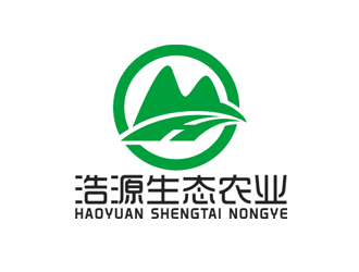 赵鹏的浩源生态农业科技logo设计