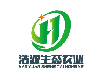 宋从尧的浩源生态农业科技logo设计