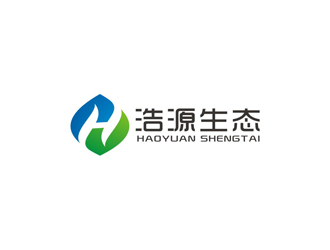 孙永炼的浩源生态农业科技logo设计
