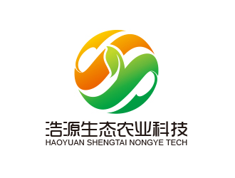 黄安悦的浩源生态农业科技logo设计
